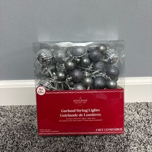 Ashland Festive Silver Garland Lights